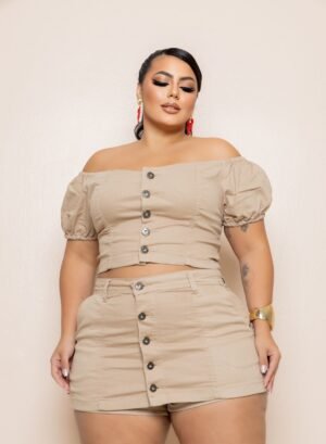 SHORT SAIA BEGE 001 - Image 4